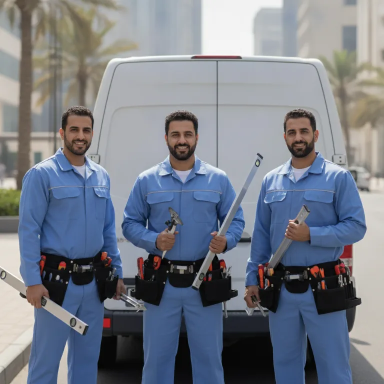 Glazier team in Dubai Marina